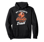 My Favorite Goalie Calls Me Dad Soccer Hoodie - Trendy Graphic for Adults