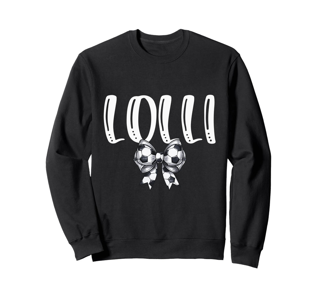 Coquette Soccer Lolli Spirit Sweatshirt - Graphic Print Unisex