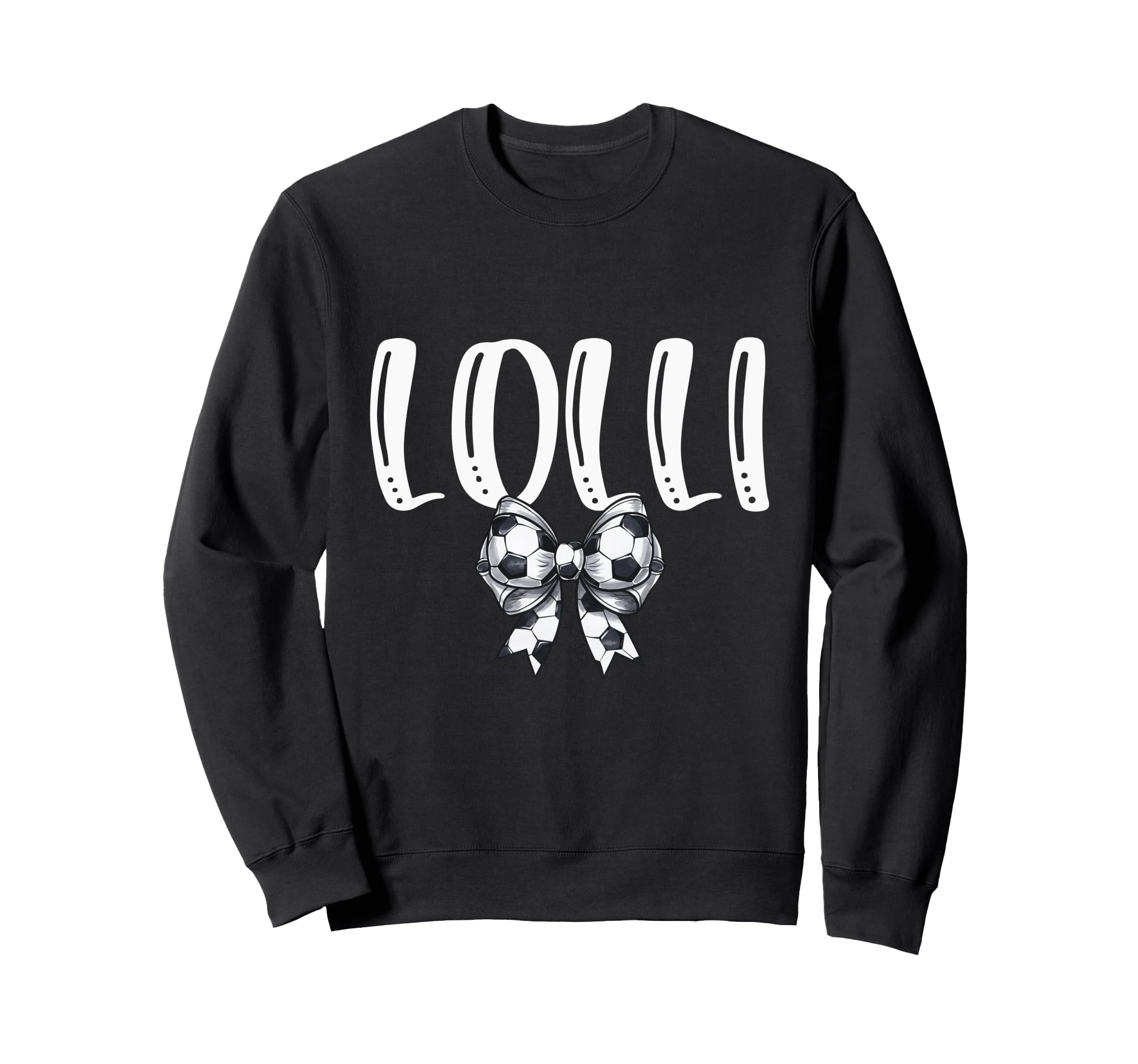 Coquette Soccer Lolli Spirit Sweatshirt - Graphic Print Unisex