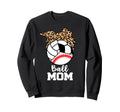 Ball Mom Funny Baseball Sweatshirt - Aesthetic Graphic for Adults