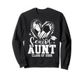Senior Aunt Class 2026 Soccer Sweatshirt - Novelty Apparel Unisex