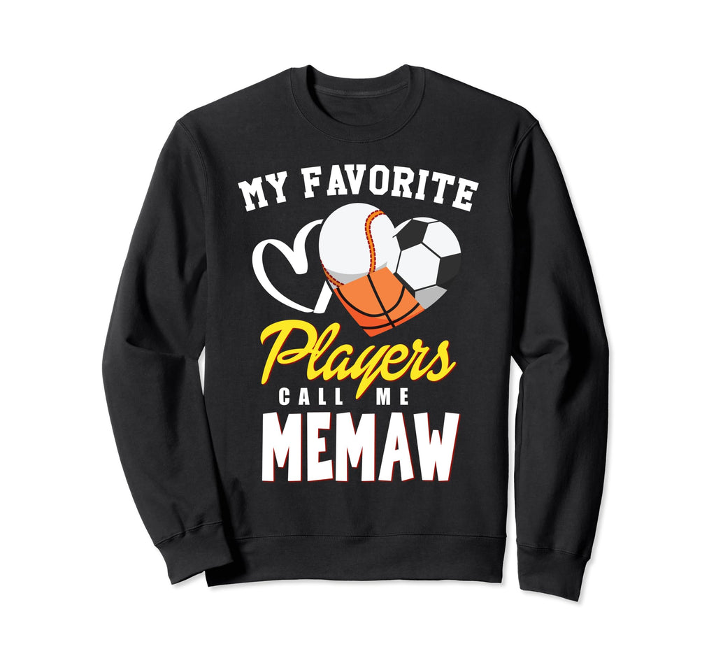My Favorite Players Baseball Sweatshirt - Custom Art Print for Adults