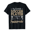 My Favorite Soccer Player Calls Me Mawmaw T-Shirt - Unique Graphic Unisex