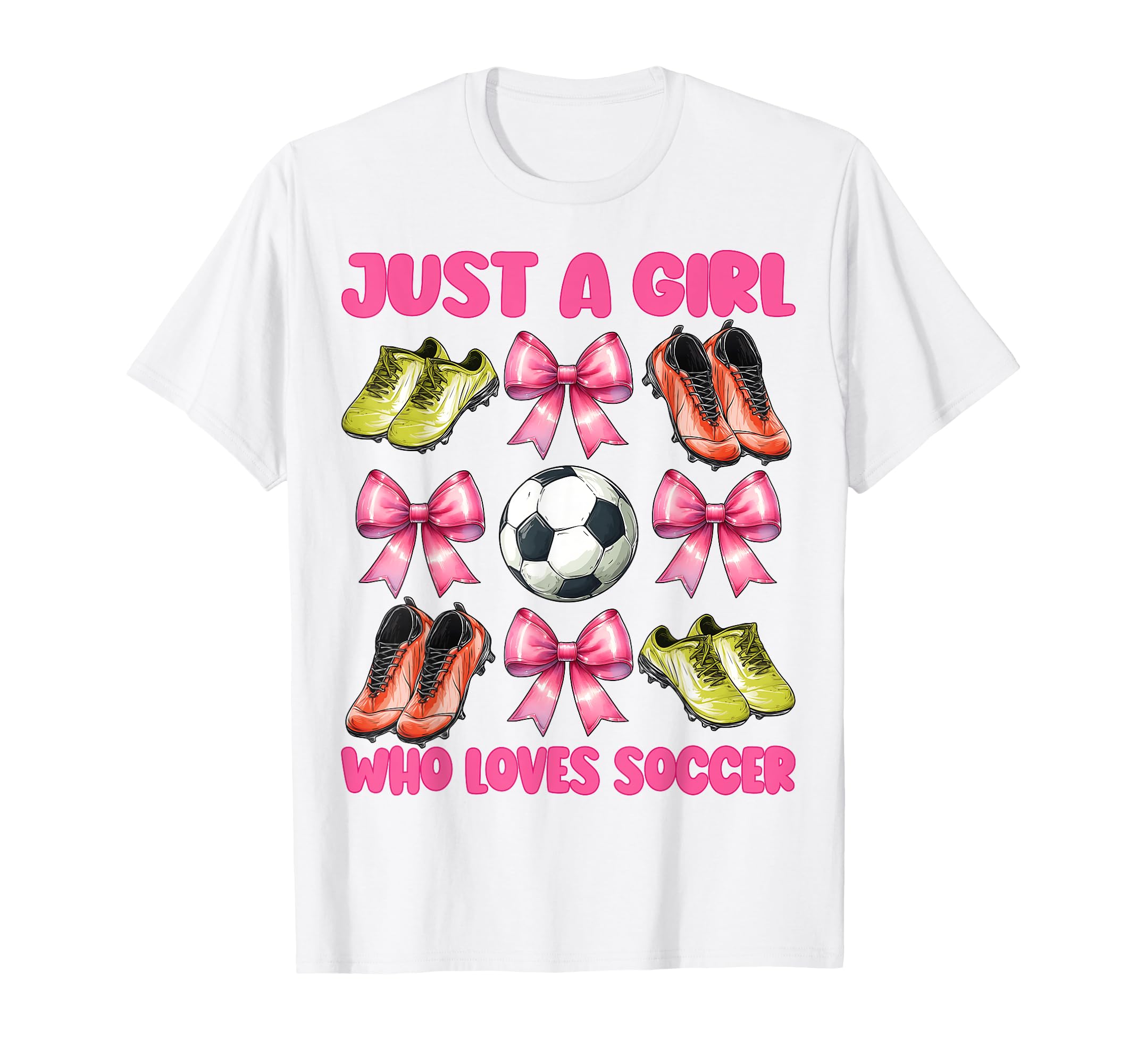 Just Who Loves Soccer Mom Mothers Day T-Shirt - Custom Art Print Unisex