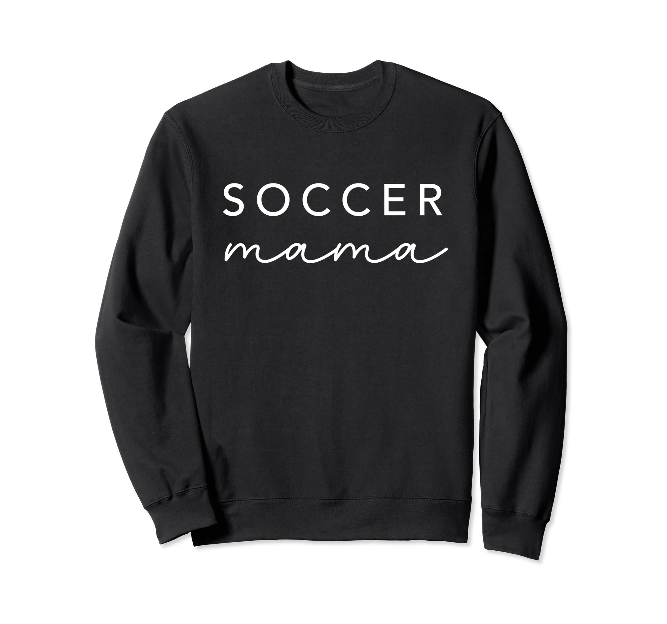 Soccer Mama Womens Trendy Mom Sweatshirt - Casual Everyday Wear for Adults