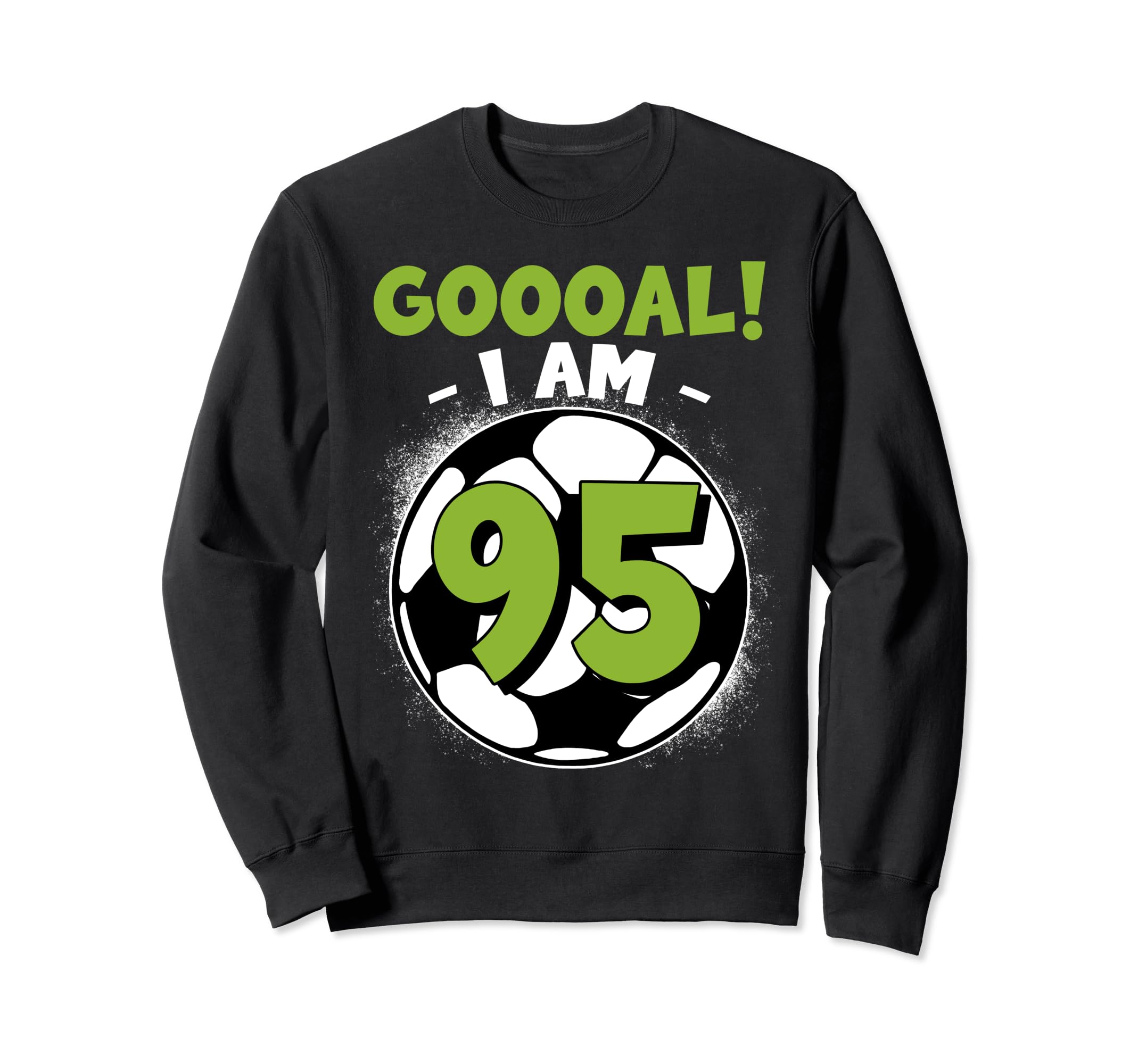95 Year Old Birthday Soccer Sweatshirt - Streetwear Style for Adults