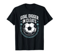 Soccer Lover Quotes Coachand And Goal T-Shirt - Novelty Apparel for Adults