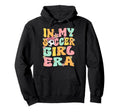 My Soccer Era Groovy Soccer Soccer Hoodie - Unique Graphic Men Women