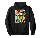 My Soccer Era Groovy Soccer Soccer Hoodie - Unique Graphic Men Women