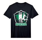 Mens Soccer Football Nigeria Nigerian T-Shirt - Graphic Print for Adults