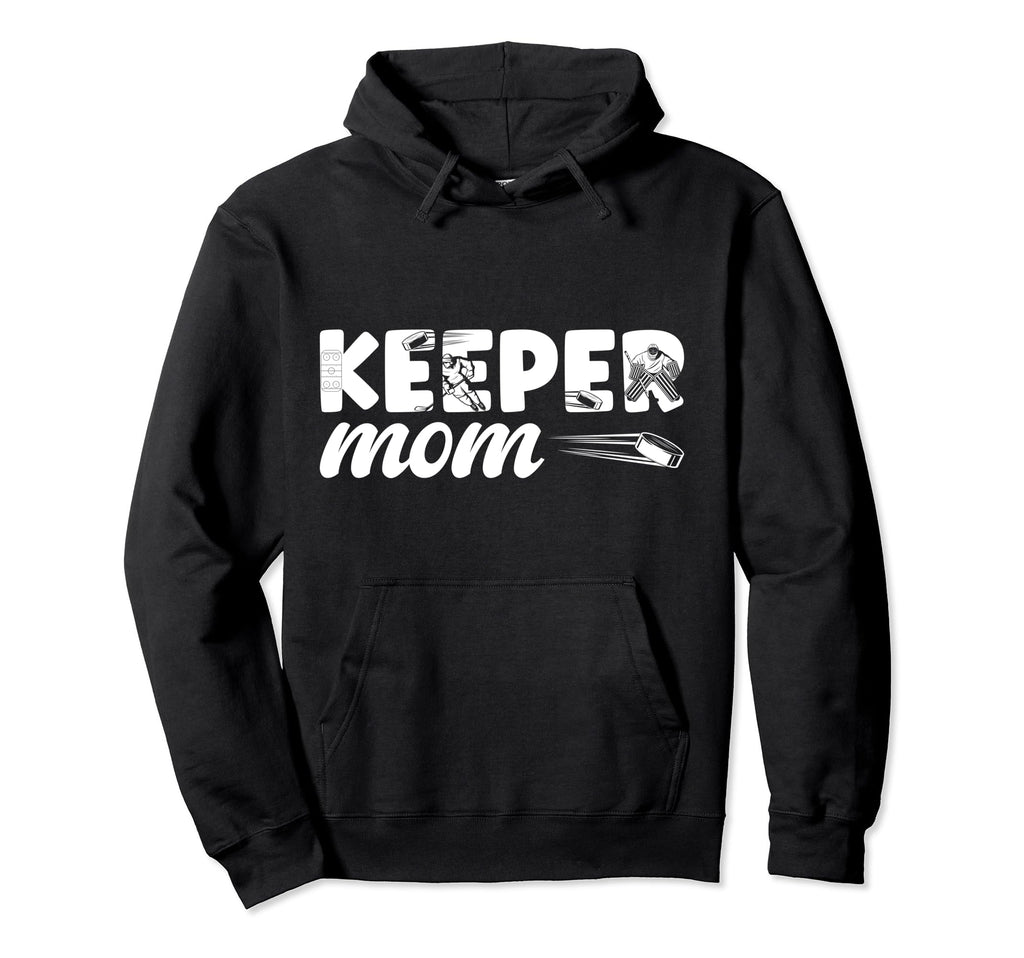 Ice Hockey Goalkeeper Mom Hockey Hoodie - Casual Everyday Wear Men Women