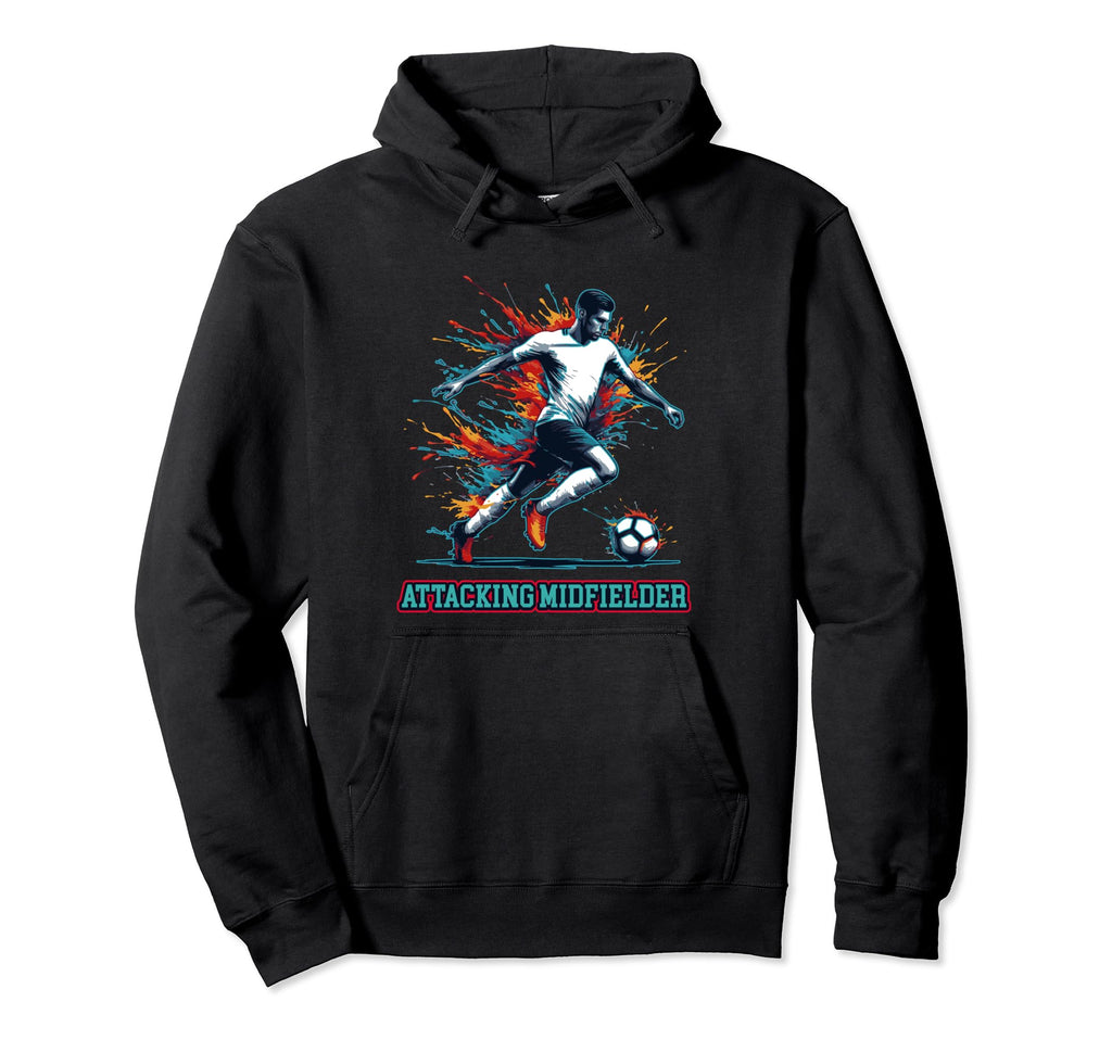 Soccer Attacking Midfielder Hoodie - Casual Everyday Wear for Adults