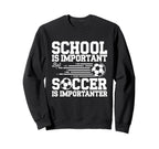 Funny Soccer Lovers Soccer Player Sweatshirt - Streetwear Style for Adults