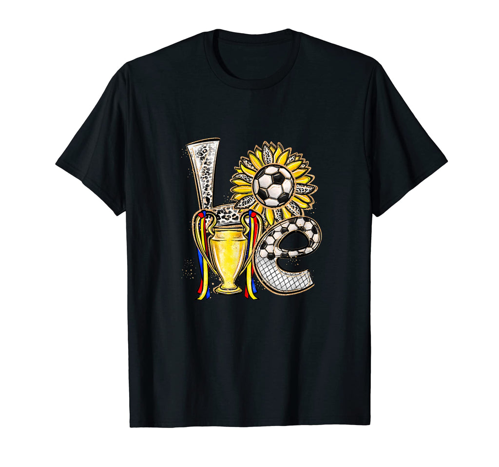 Love Soccer Player T-Shirt - Novelty Apparel Men Women