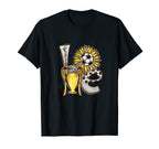 Love Soccer Player T-Shirt - Novelty Apparel Men Women