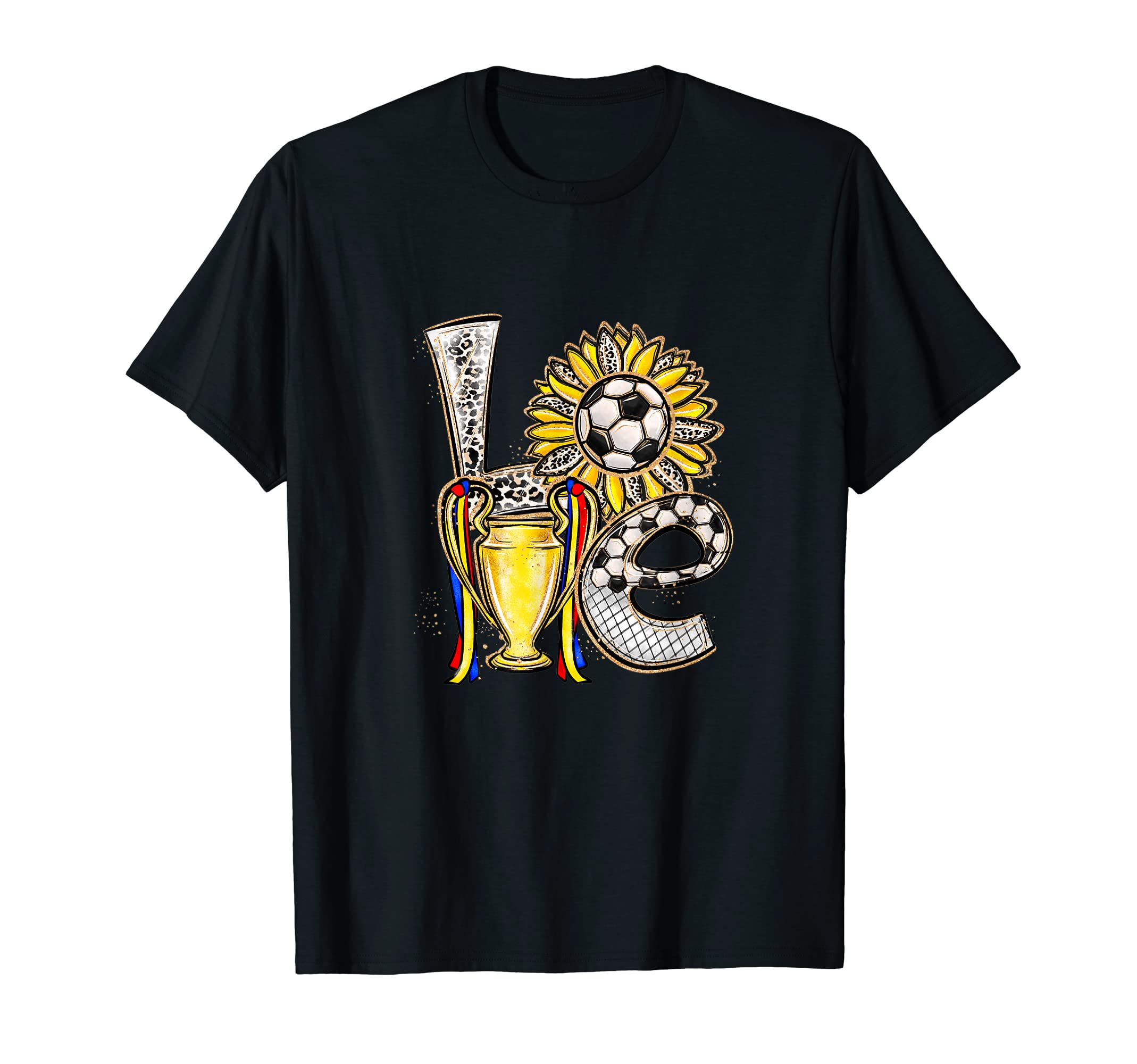 Love Soccer Player T-Shirt - Novelty Apparel Men Women
