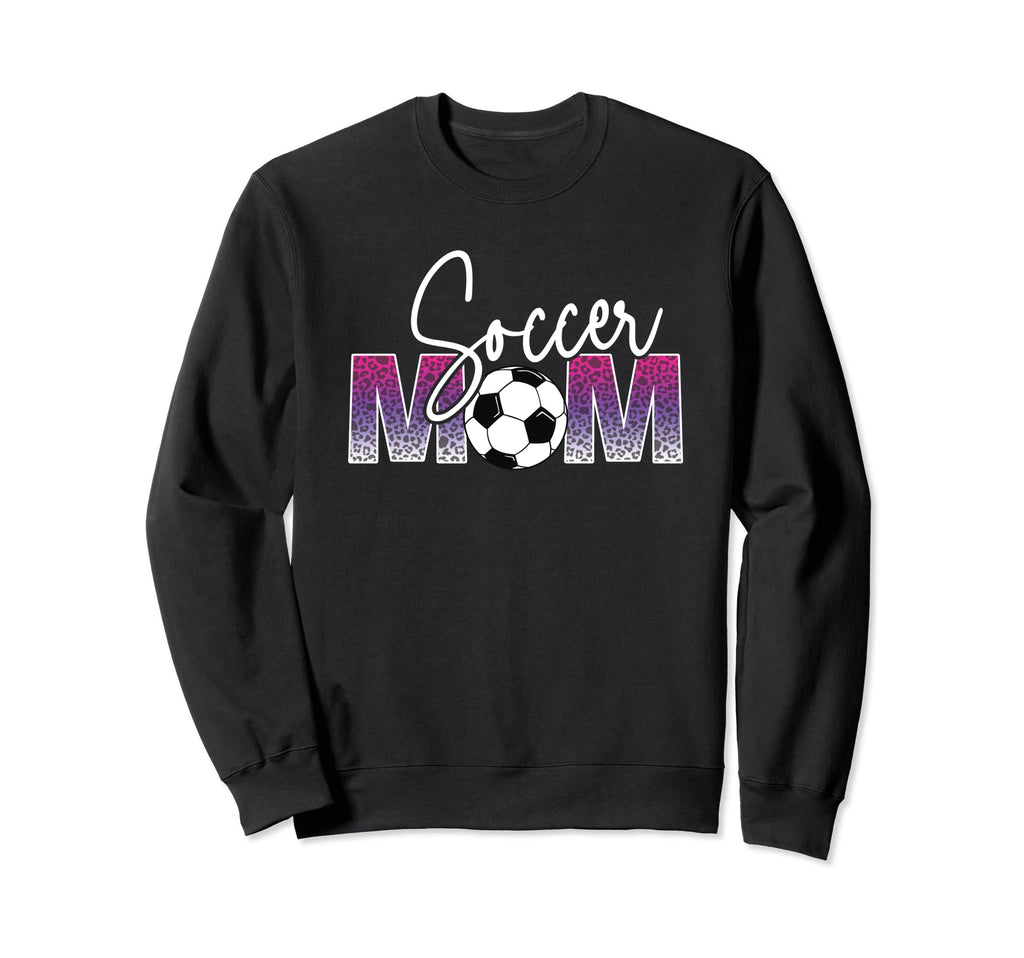 Soccer Mom Mother Soccer Player Sweatshirt - Aesthetic Graphic Men Women