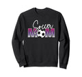 Soccer Mom Mother Soccer Player Sweatshirt - Aesthetic Graphic Men Women