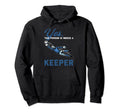 Yes This Person Is Indeed Keeper Goalie Hoodie - Unique Graphic for Adults