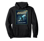 Football Warrior Soccer 90 Minutes Hoodie - Casual Everyday Wear Unisex