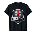 England Soccer Support Team Football T-Shirt - Graphic Print for Adults