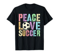 Sassy Peace Love Soccer Score Club T-Shirt - Aesthetic Graphic Men Women