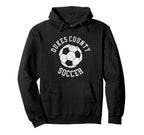 Dukes County Soccer Distressed 90S Hoodie - Custom Art Print Unisex