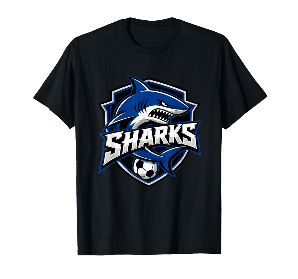 Soccer Team Mascot Logo T-Shirt - Novelty Apparel Unisex