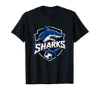 Soccer Team Mascot Logo T-Shirt - Novelty Apparel Unisex