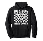Soccer Coquette Be Goals Hoodie - Trendy Graphic for Adults