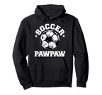 Soccer Pawpaw Soccer Ball Distressed Funny Hoodie - Trendy Graphic Unisex