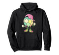 Ice Cream Drip Soccer Sports Soccer Drip Hoodie - Unique Graphic Unisex