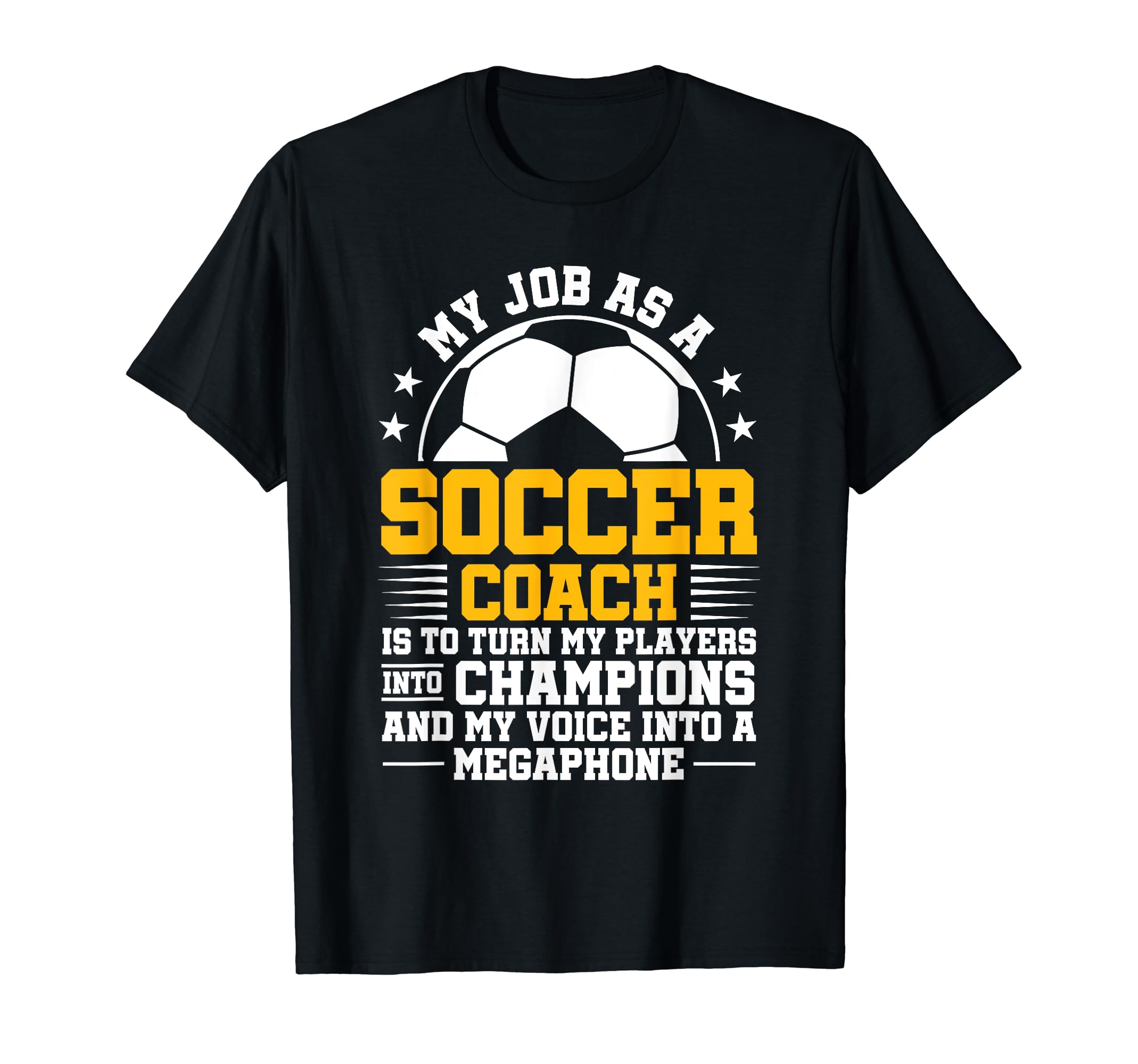 Funny Soccer Soccer Coach Turn My Players T-Shirt - Unique Graphic Unisex