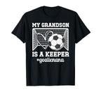 Proud Soccer Goalie Nana Soccer T-Shirt - Novelty Apparel Men Women