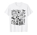 Game Day Soccer Coquette Soccer Bow Soccer T-Shirt - Unique Graphic Unisex