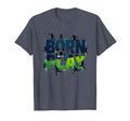 Born To Play Soccer Athlete T-Shirt - Casual Everyday Wear for Adults