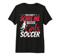 Soccer Coach Trainer Team Sports T-Shirt - Minimalist Print Men Women