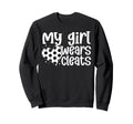 My Wears Cleats Soccer Mom Soccer Sweatshirt - Streetwear Style for Adults