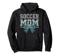Soccer Mom Coquette Bow Mothers Day Hoodie - Aesthetic Graphic Unisex