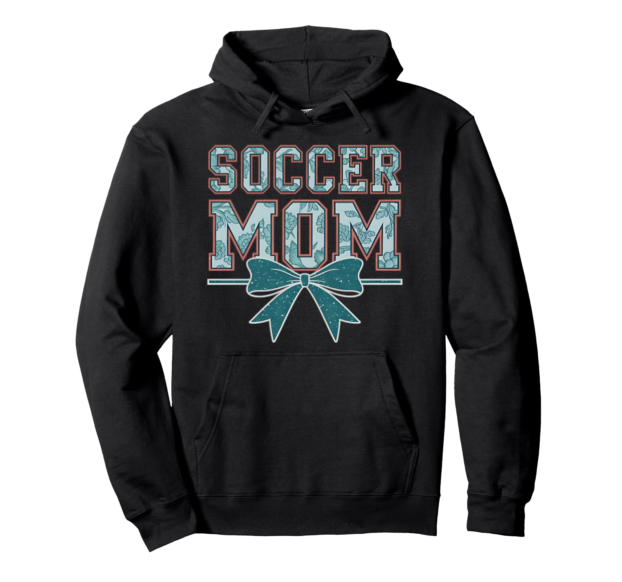 Soccer Mom Coquette Bow Mothers Day Hoodie - Aesthetic Graphic Unisex