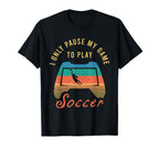 Funny Soccer Outfit Soccer Player T-Shirt - Fun Novelty Design Unisex