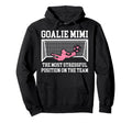 Funny Soccer Goalie Mimi Soccer Keeper Hoodie - Novelty Apparel for Adults