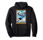 Funny Skeleton Goalkeeper Soccer Hoodie - Minimalist Print Men Women