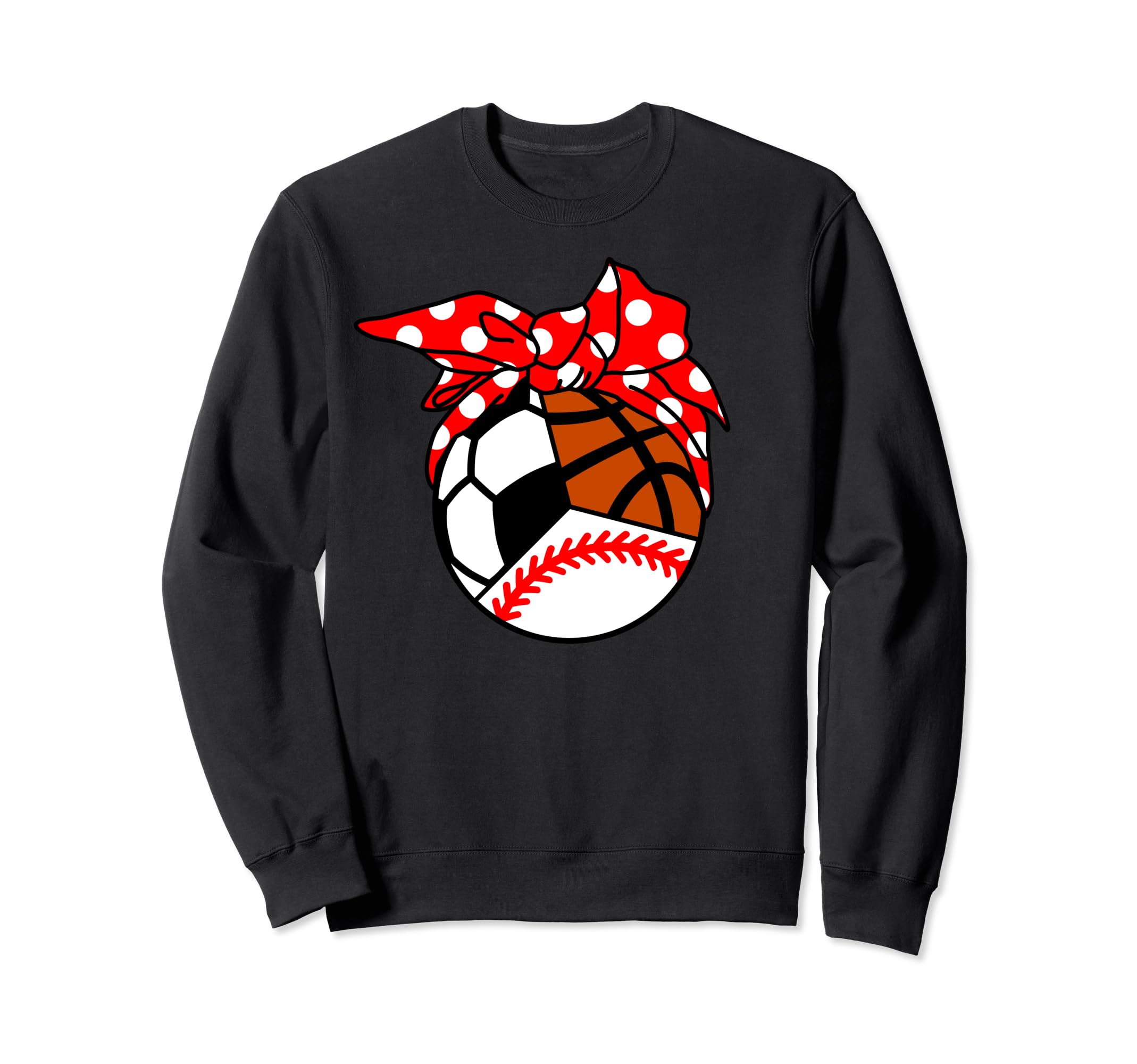 Baseball Soccer Basketball Player Sweatshirt - Streetwear Style for Adults