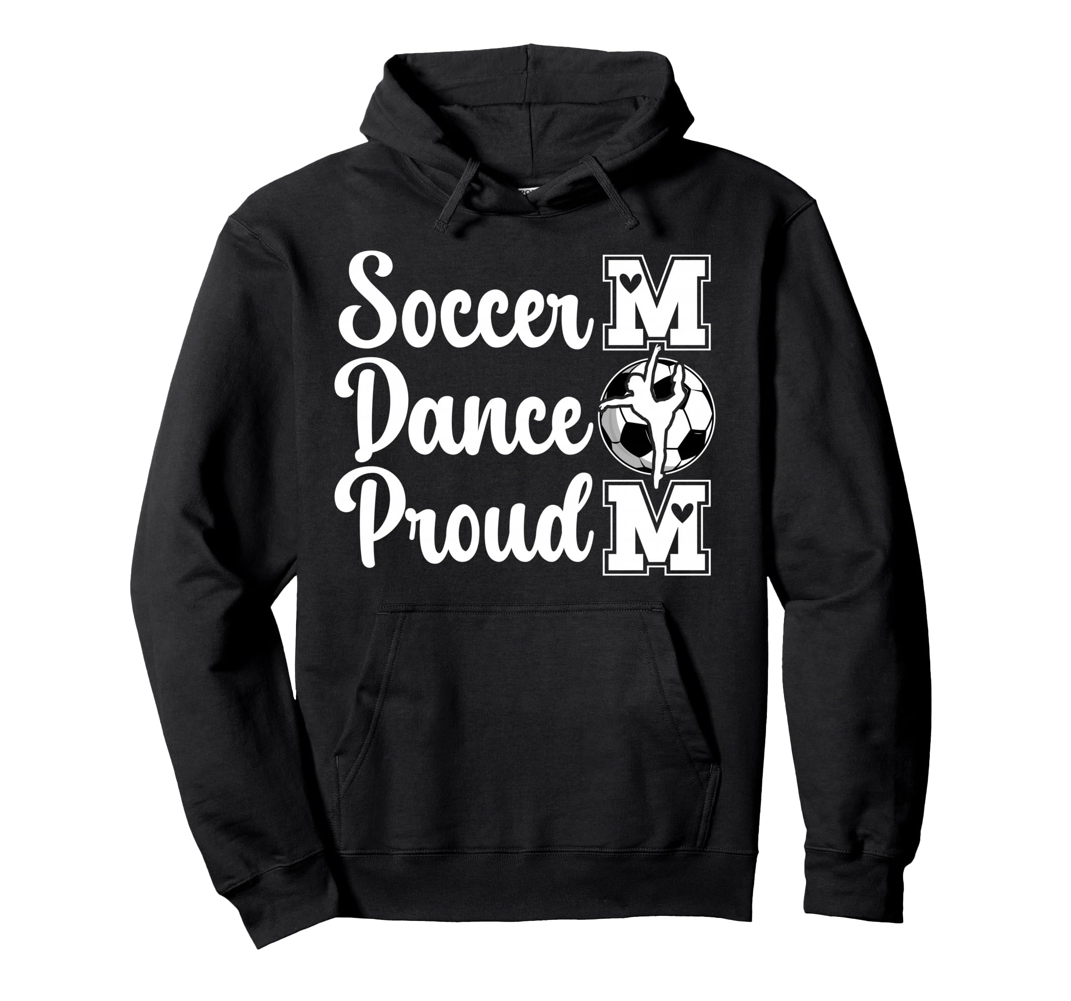 Proud Soccer And Dance Mom Soccer Player Hoodie - Custom Art Print Unisex