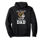 My Favorite Soccer Player Calls Me Dad Hoodie - Unique Graphic Unisex