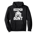 Ice Hockey Keeper Aunt Hockey Goalie Hoodie - Streetwear Style for Adults