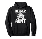 Ice Hockey Keeper Aunt Hockey Goalie Hoodie - Streetwear Style for Adults