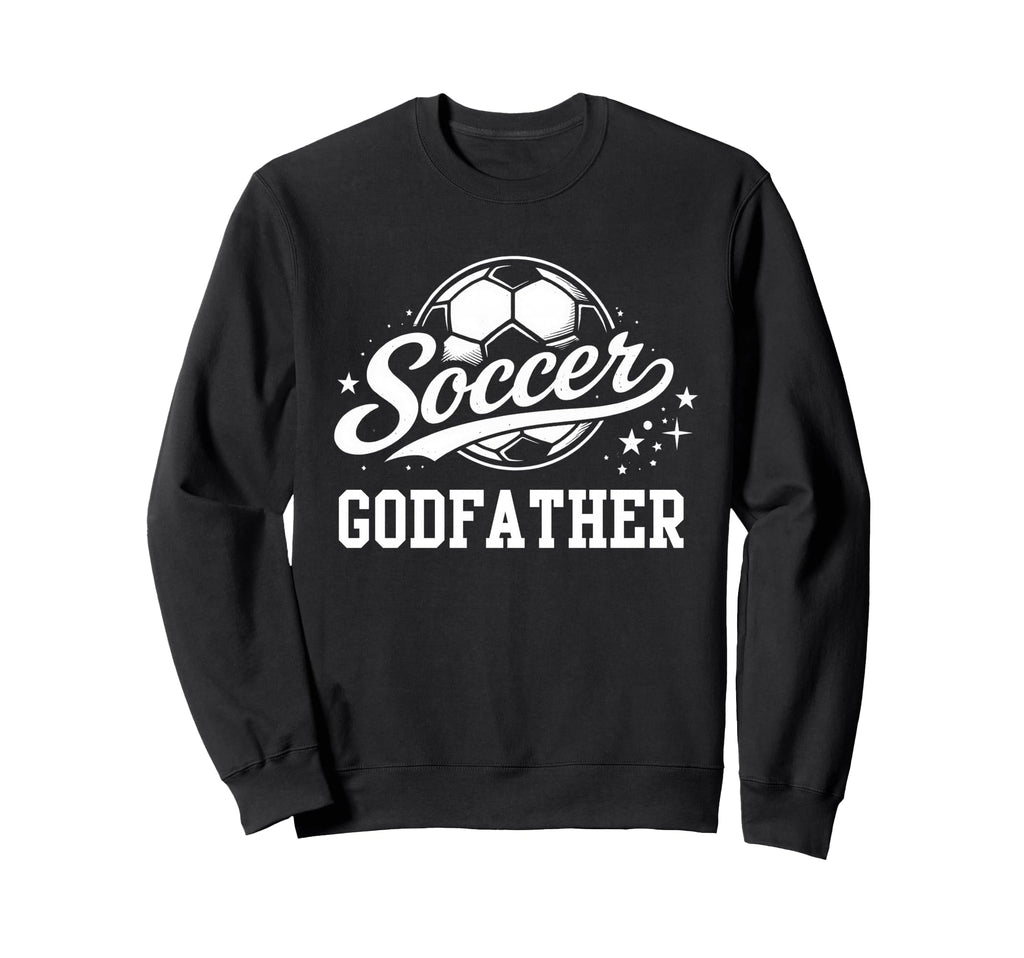 Soccer Godfather Soccer Dad Sweatshirt - Custom Art Print for Adults