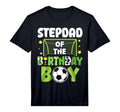 Mens Soccer Stepdad Birthday Party T-Shirt - Trendy Graphic Men Women